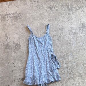 Blue Floral Dress